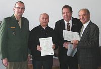 Ehrung bewährter Kraftfahrer 2010
